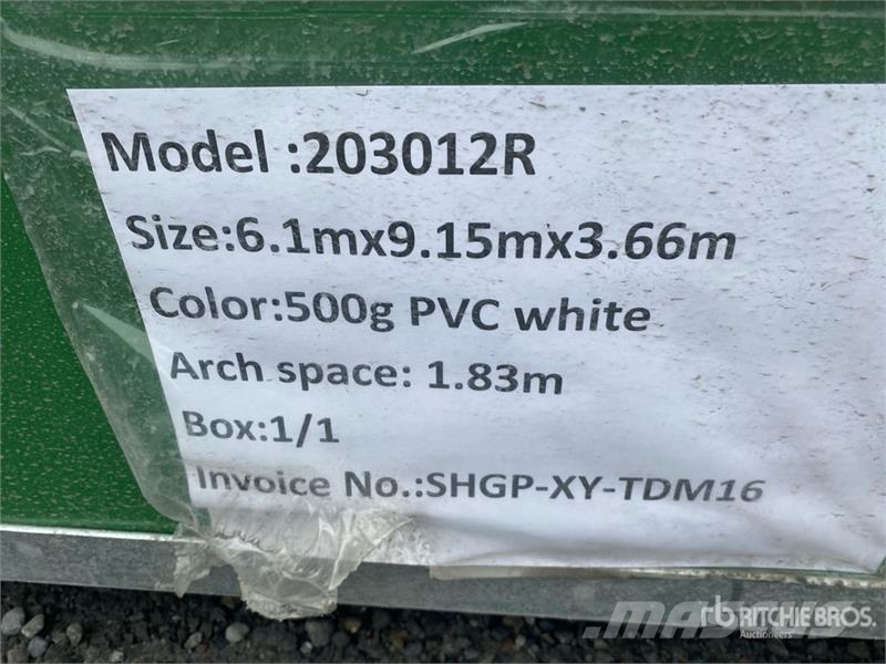  6.1 m x 9.15 m Storage Building Jeklene gradbene konstrukcije