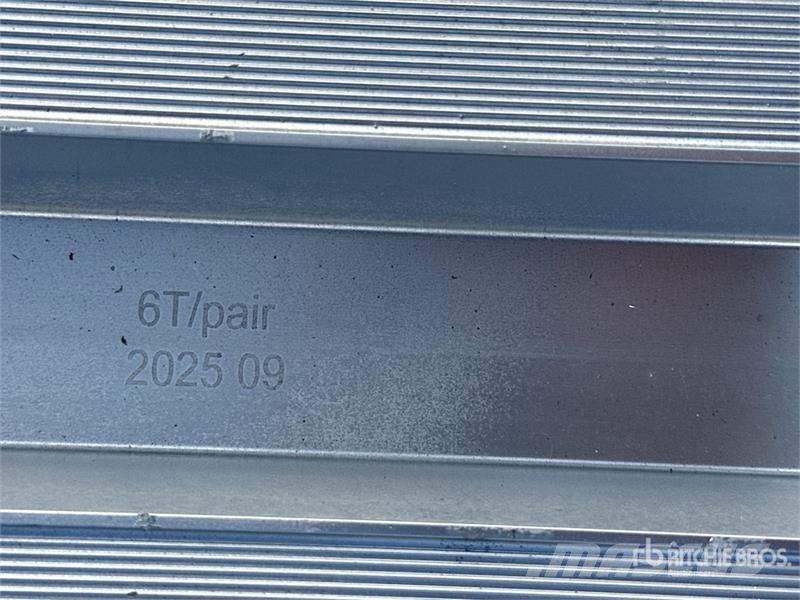  6 Ton Aluminum Loading Ramps (Unused) Vitle, dvigala in gradbeni dvižni sistemi