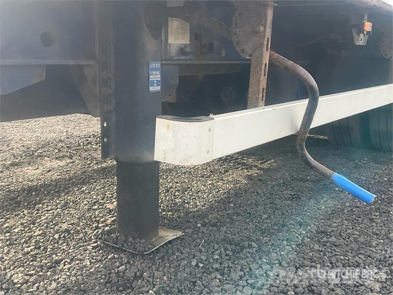  8.04 m Tri/A Drawbar Flatbed Trailer 自卸半挂车