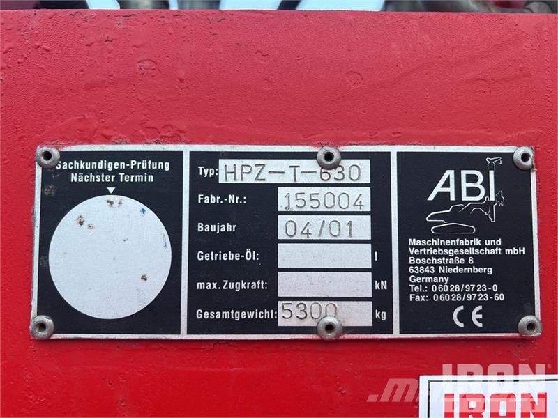 ABI HPZ-T-630 Hydro-Press System Pile Driving Attachme Muut
