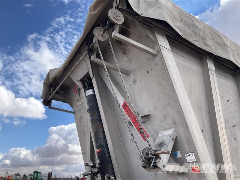ACM T34C Tri/A Aluminum End Dump Trailer Kiperi prikolice