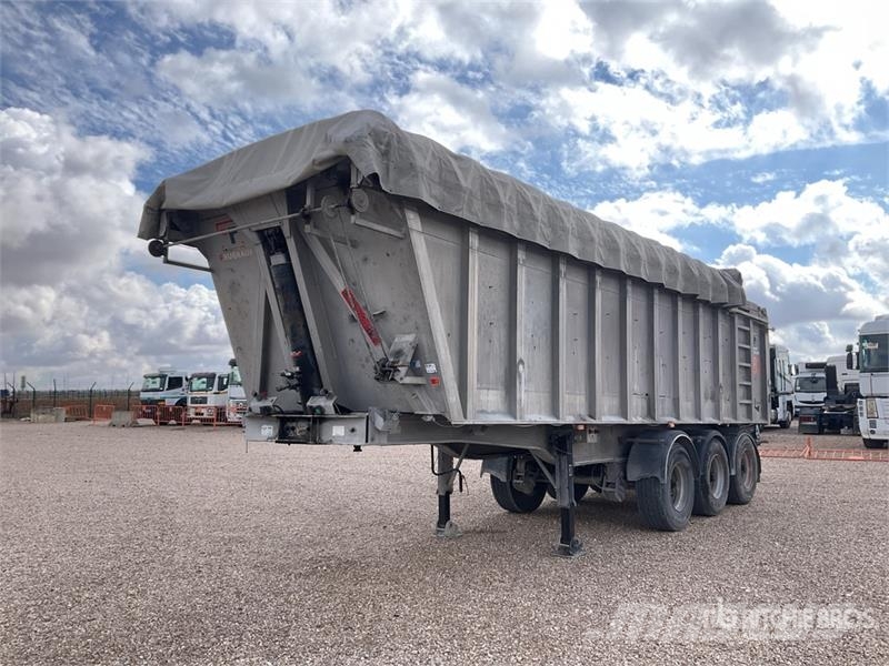 ACM T34C Tri/A Aluminum End Dump Trailer Kiperi prikolice