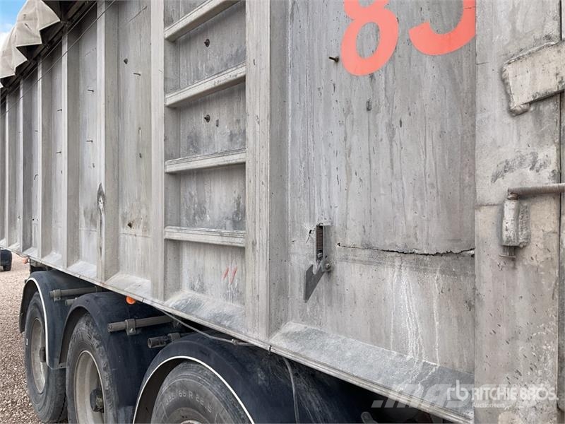 ACM T34C Tri/A Aluminum End Dump Trailer Kiperi prikolice