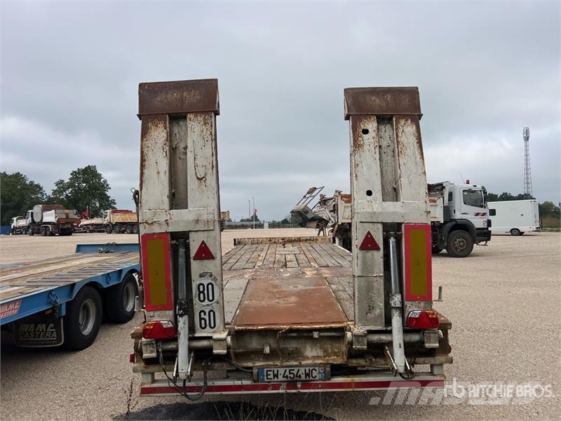 Actm B31315 Tri/A Remorque Porte-Engins 3 Essieux Lowbo Remorque surbaissée