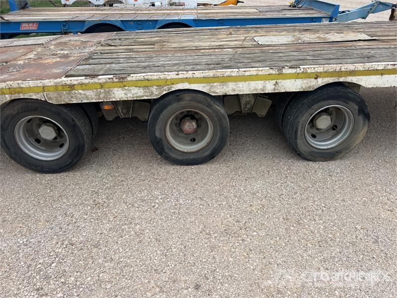 Actm B31315 Tri/A Remorque Porte-Engins 3 Essieux Lowbo Remorque surbaissée