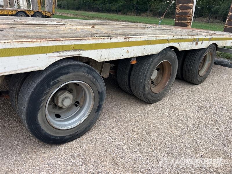 Actm B31315 Tri/A Remorque Porte-Engins 3 Essieux Lowbo Remorque surbaissée