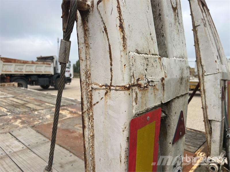 Actm B31315 Tri/A Remorque Porte-Engins 3 Essieux Lowbo Remorque surbaissée