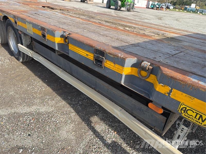 Actm S 46315 Tri/A Semi-Remorque Porte-Engin Lowboy Tra لوادر منخفضة