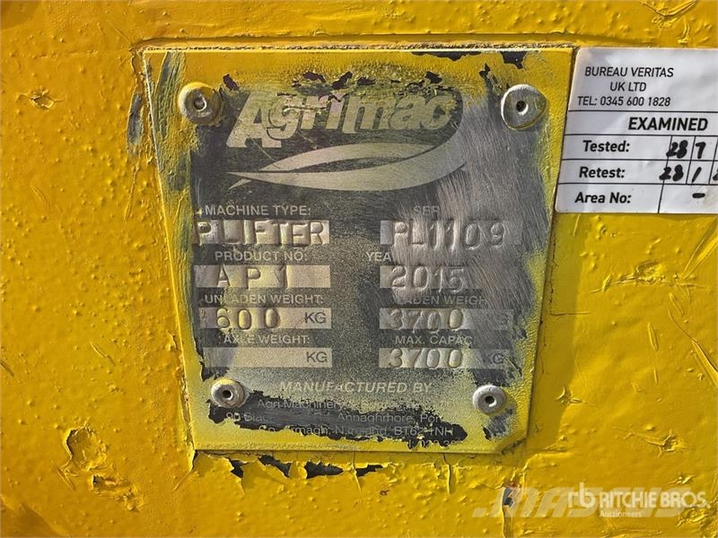 Agrimac Lifting Equipment Other components