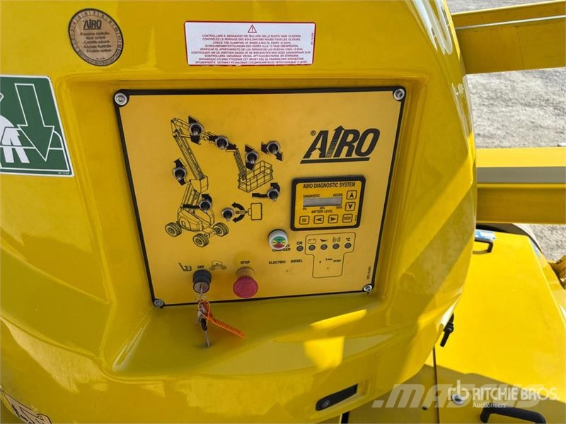 Airo A15JE Electric Articulating Boom Lift Bomlifte med knækarm