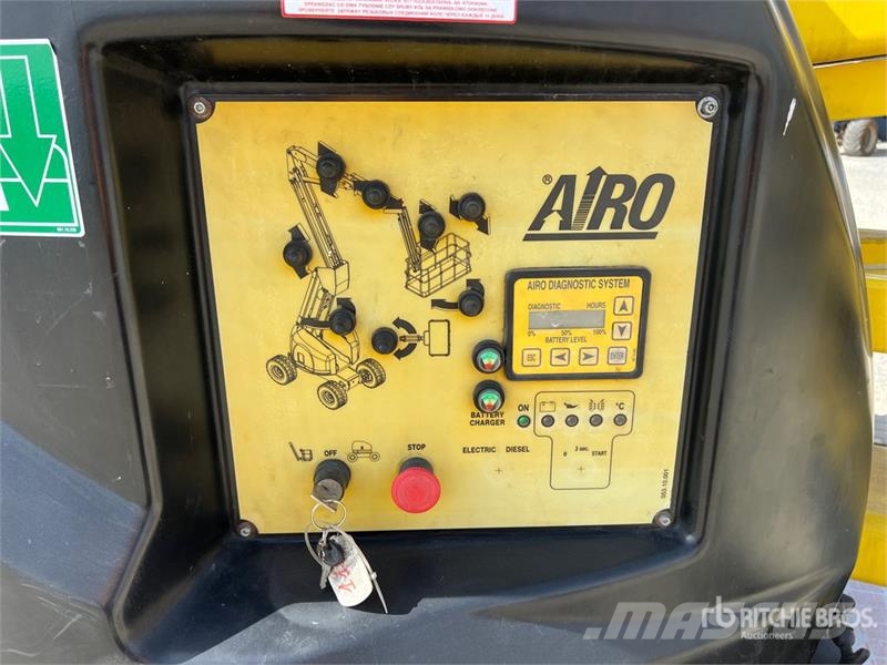 Airo A15JE Electric Articulating Boom Lift Karos emelők