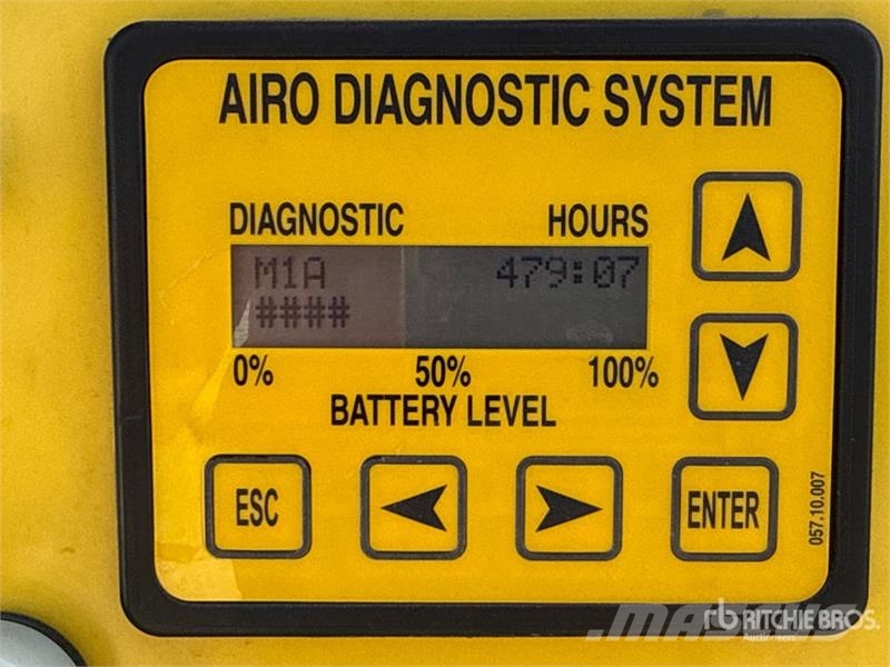 Airo A15JE Electric Articulating Boom Lift Bomlifte med knækarm