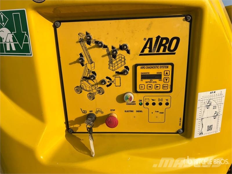 Airo A17J Electric Articulating Boom Lift Zglobne dvižne ploščadi