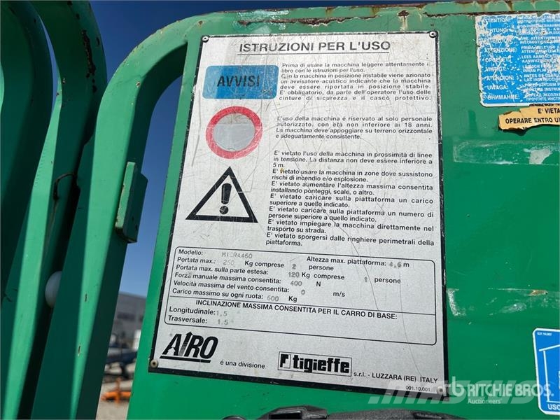 Airo MICRA 460 Electric Scissor Lift Podnośniki nożycowe