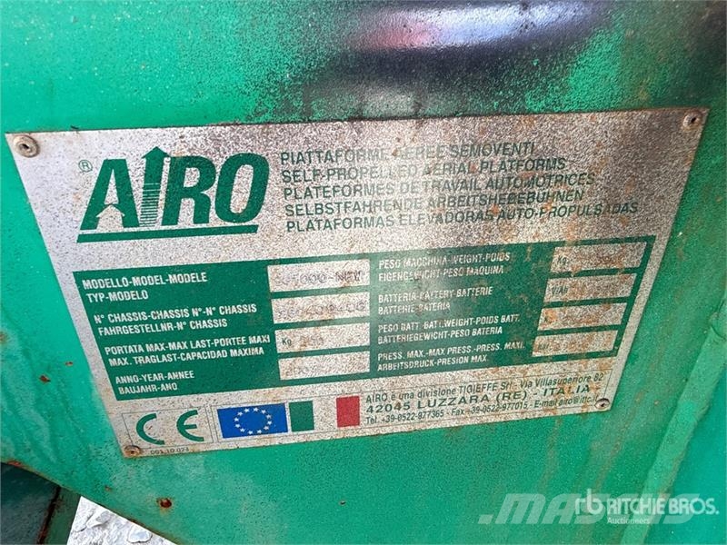 Airo SG 1000 NEW Electric Articulating Boom Lift Gelenkteleskoparbeitsbühnen