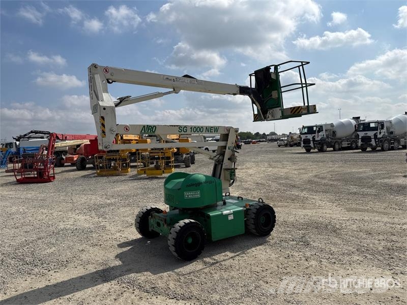 Airo SG 1000 NEW Electric Articulating Boom Lift Gelenkteleskoparbeitsbühnen