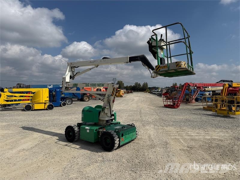 Airo SG 1000 NEW Electric Articulating Boom Lift Gelenkteleskoparbeitsbühnen