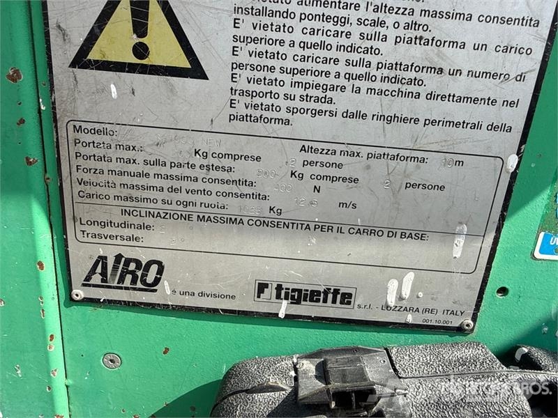 Airo SG 1000 NEW Electric Articulating Boom Lift Gelenkteleskoparbeitsbühnen