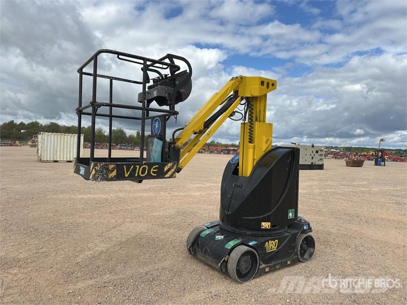 Airo V10E Nacelle A Mat Droit Vertical Mast Lift Vertical mast lifts