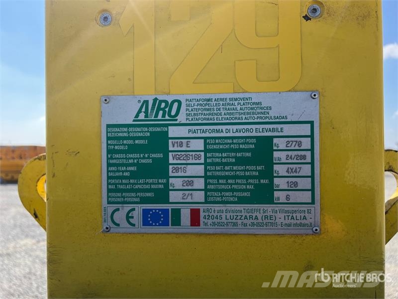 Airo V10E Vertical Mast Lift 인원/화물 앨리베이터