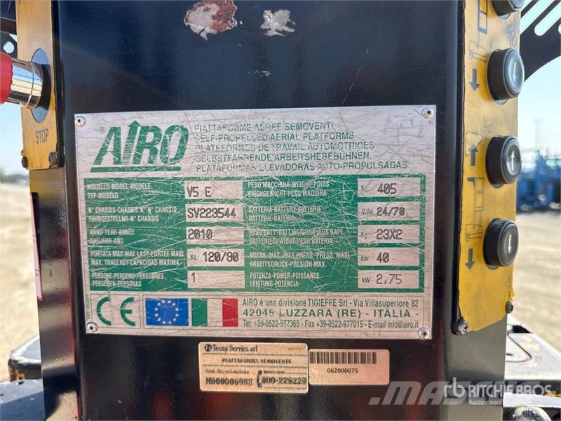 Airo V5 E Vertical Mast Lift Personel Platformları ve Cephe Asansörleri
