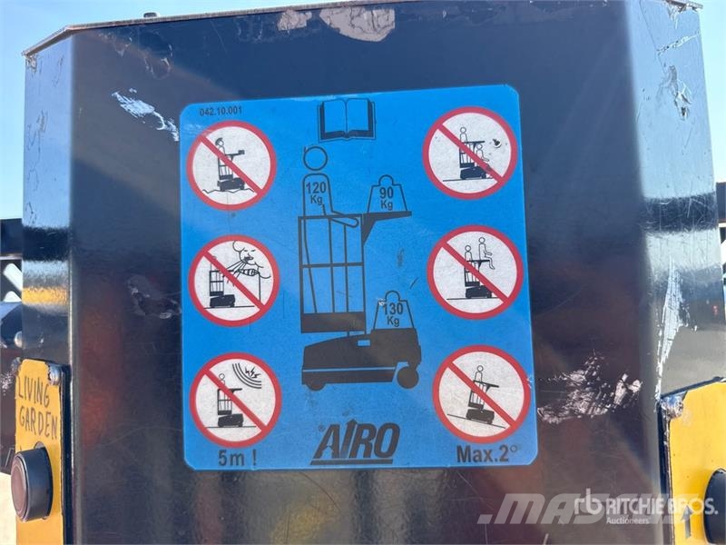 Airo V5 E Vertical Mast Lift Personel Platformları ve Cephe Asansörleri
