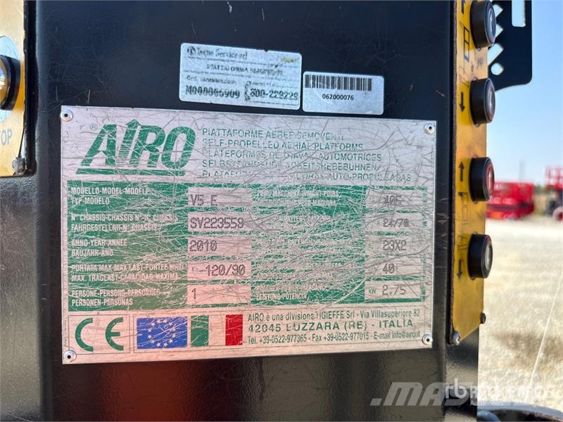 Airo V5 E Vertical Mast Lift Personel Platformları ve Cephe Asansörleri