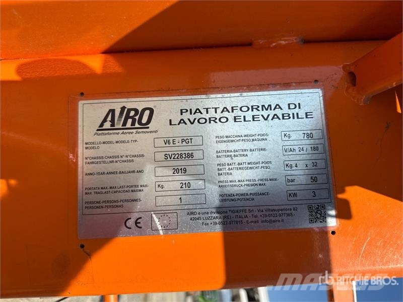 Airo V6 E Vertical Mast Lift Personel Platformları ve Cephe Asansörleri