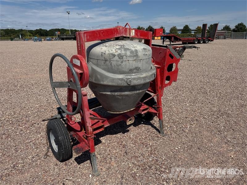 Altrad 300 L Betonniere 1 Essieu S/A Portable Concrete Mi Betonmixers