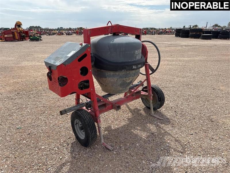 Altrad Betonniere 1 Essieu S/A Portable Concrete Mixer Po خلاطات خرسانة/ملاط