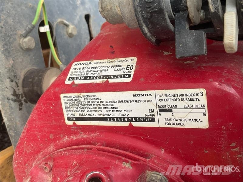 Altrad GPX 3400 2.5 kW Mobile Generator Set Дизельные генераторы