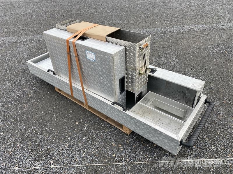  Aluminium Storage Boxes معدات البناء - غير ذلك