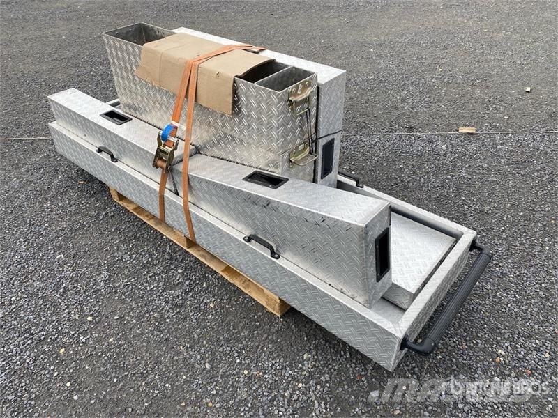  Aluminium Storage Boxes معدات البناء - غير ذلك