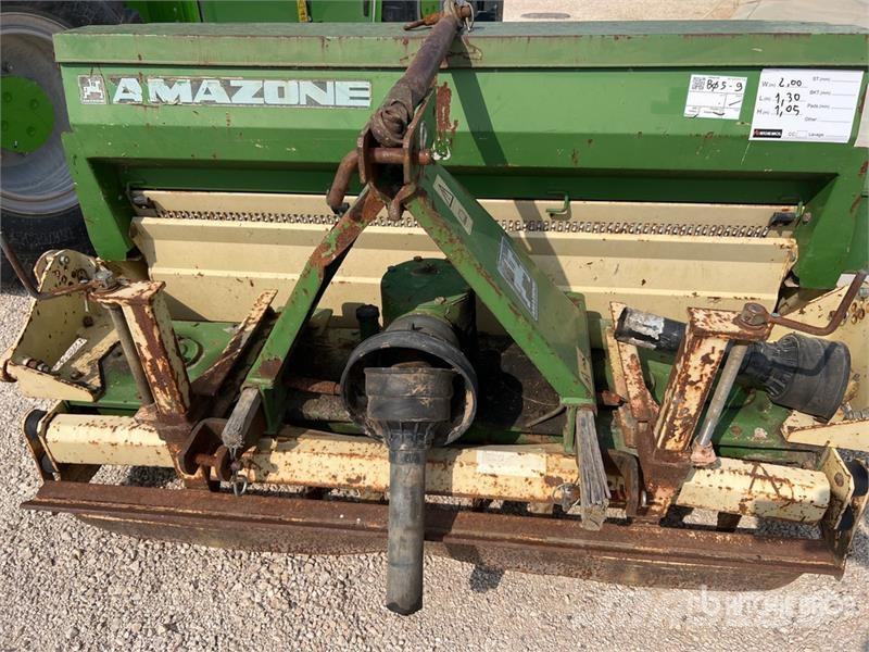Amazone 1600 mm 3-Point Herse Rotative Avec Semoir Power H 파워 하로우 및 로토틸러(회전 경운기)