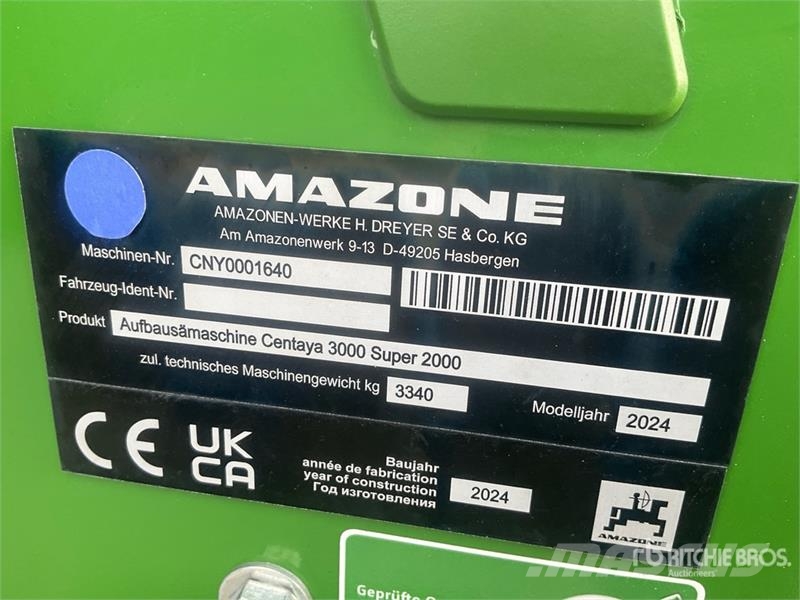 Amazone Centaya 3000 Super C - Super 2000 Seed Drill Drillmaschinen