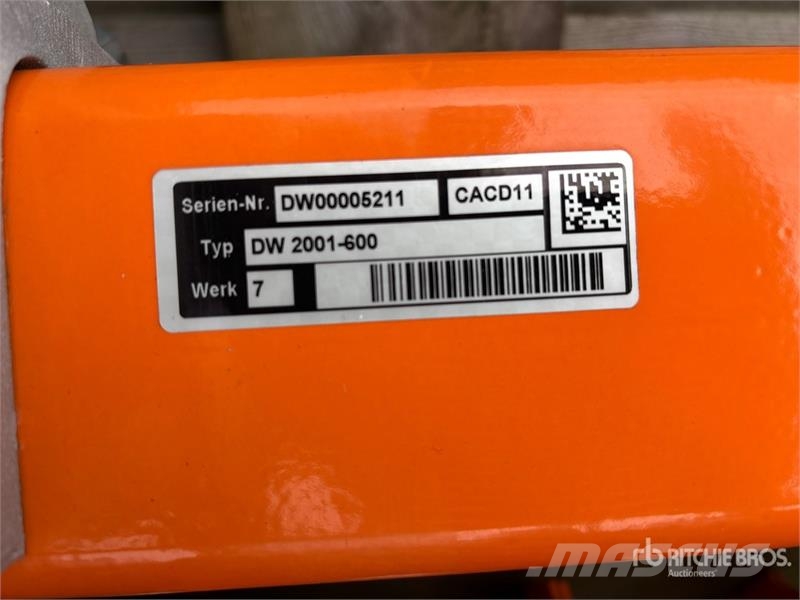Amazone DW 2001-600 2 m Land Roller Rodillos