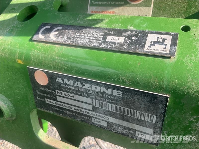 Amazone Precea 4500-2CC Super Air Seeder Drillmaschinen