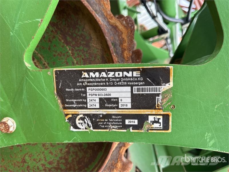 Amazone PS603-2 Mechanické sejačky