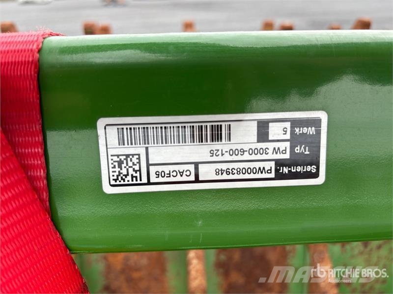 Amazone PW 3000-600-125 3 m Land Roller Rullmasinad