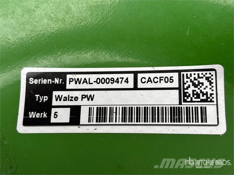 Amazone PWL-0009474 3 m Land Roller Rullmasinad