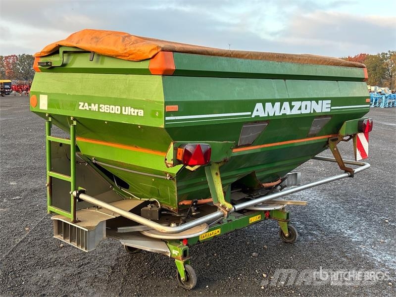 Amazone ZA-M 3600 Ultra Profis Hydro 3-Point twin-disc Fer Pulverizadoras de fertilizante