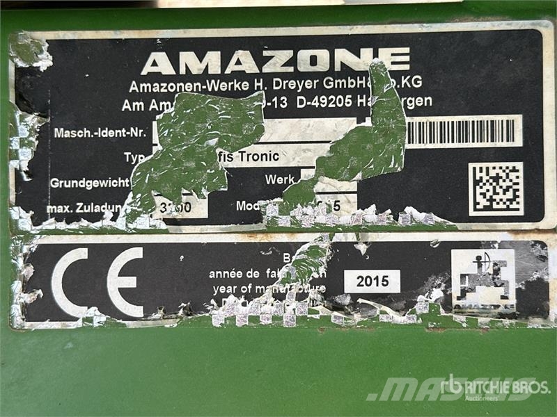 Amazone ZA-V 3200 Medium Super Profis Tronic Fertilizer Sp Ψεκαστήρες λιπασμάτων