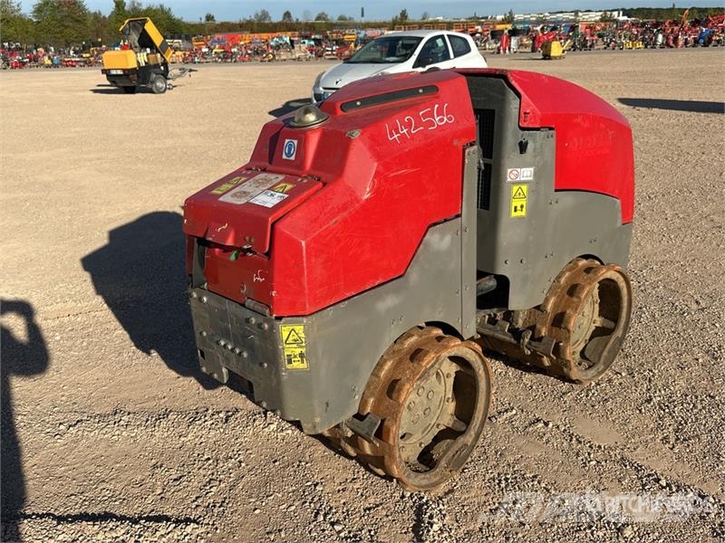Ammann ARR1575 Compacteur Pied De Mouton Padfoot Drum Com Single drum rollers