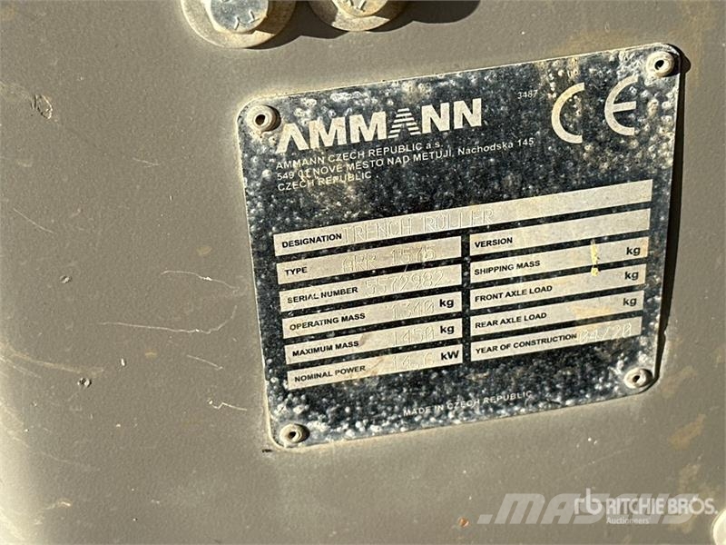 Ammann ARR1575 Rouleau Pied De Mouton Padfoot Drum Compac Valjci sa jednim bubnjem