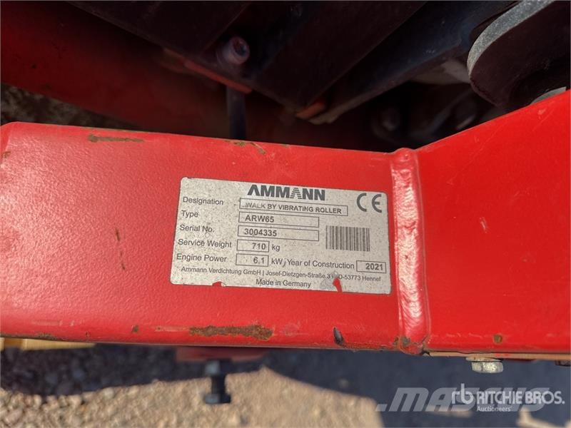 Ammann ARW65 Otros rodillos