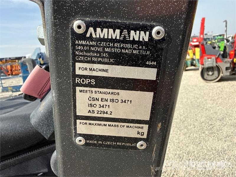 Ammann ARX 12 Double Drum Roller مداحل ثنائية الاسطوانة