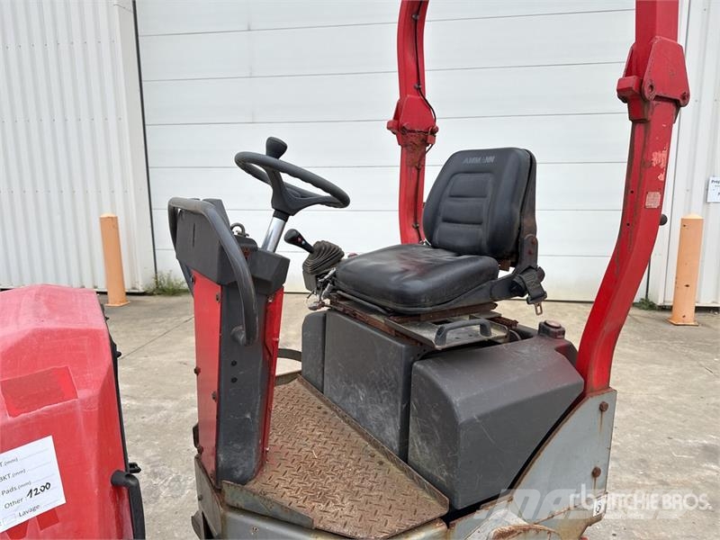 Ammann ARX26 Compacteur Vibrant Tandem Double Drum Roller Tvilling tromle