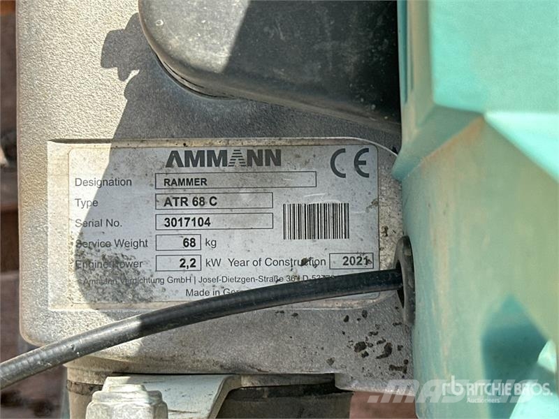 Ammann ATR68C Pilonneuse Jack 其他