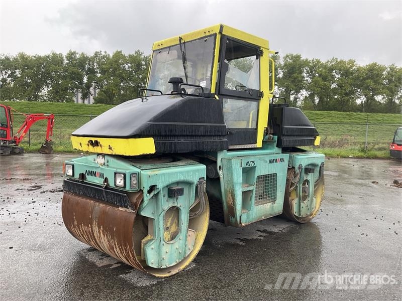 Ammann AV75N Double Drum Roller (Inoperable) Tandemrullid