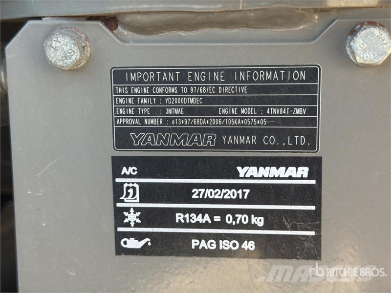 Ammann Yanmar VIO57 -6A Mini Excavator Mini excavadoras < 7t
